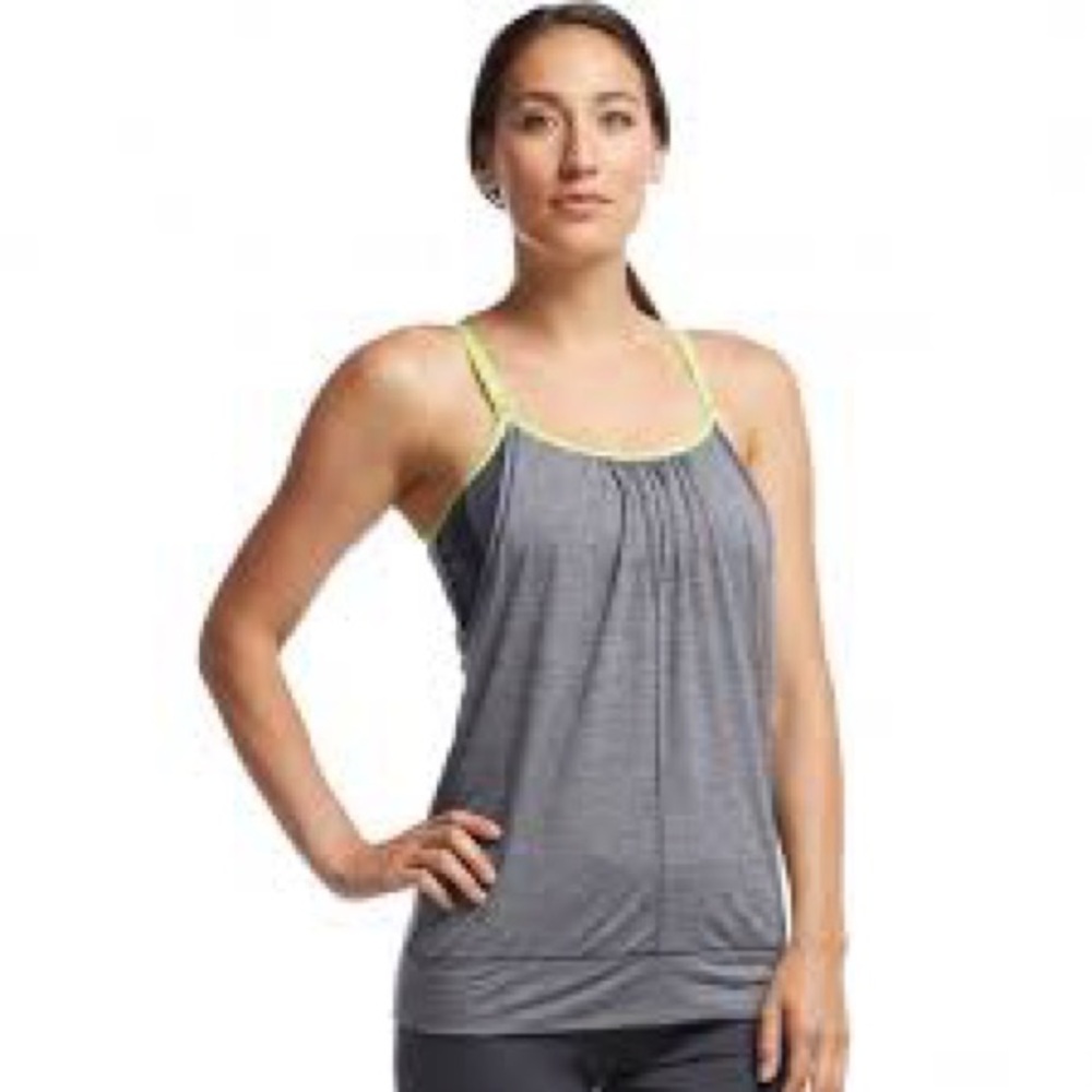 Icebreaker Women's Cool-Lite™ Spirit Tank Stripe XS, Yoga, Running - Brand New